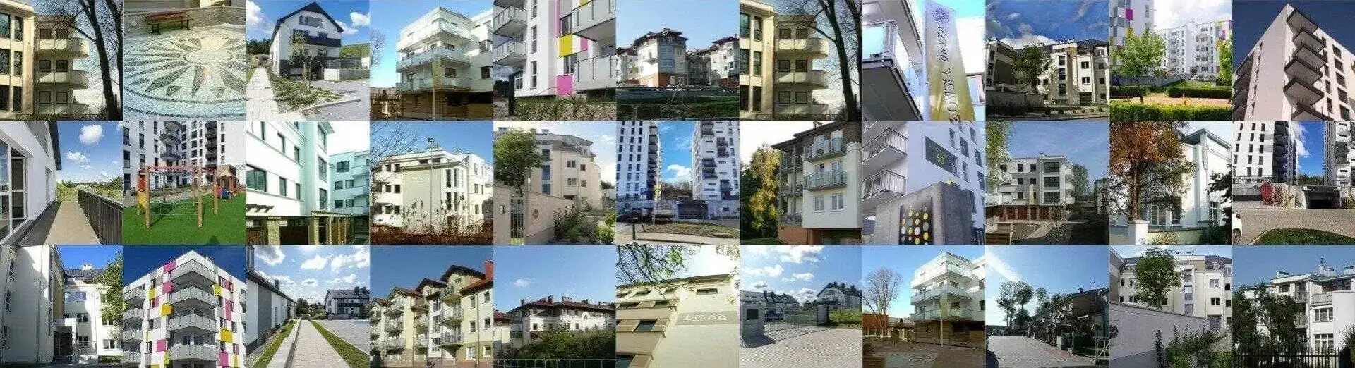 widok mieszkań zrealizowanych