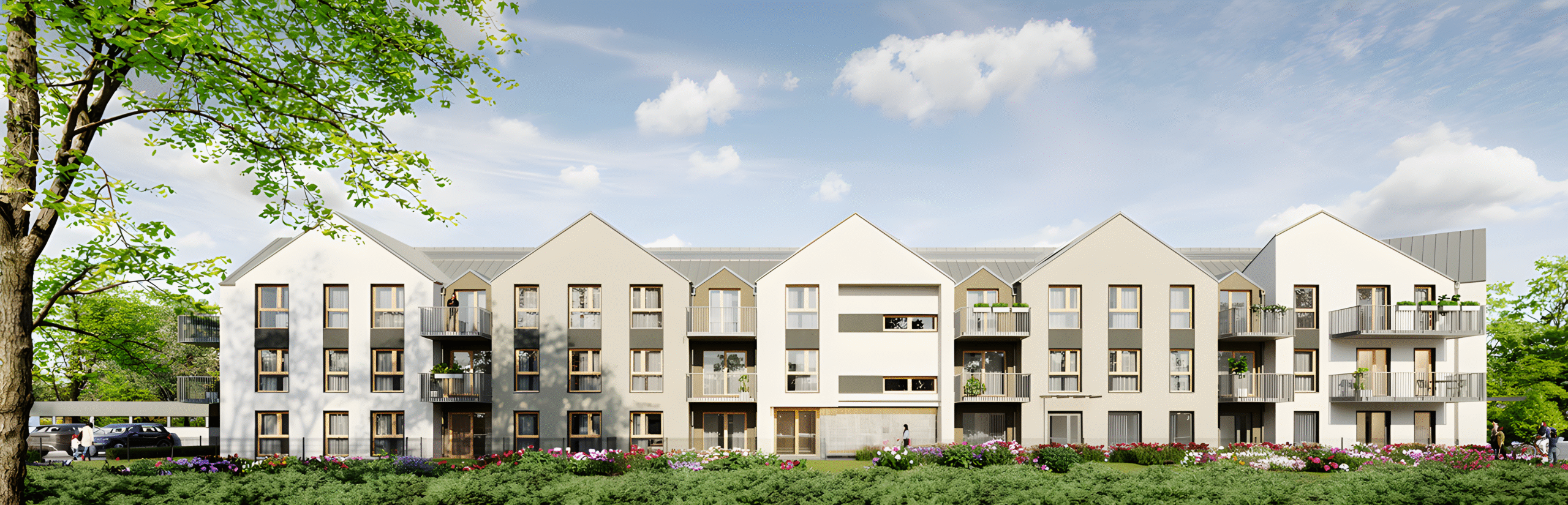 Kamieniczki za Strugą – widok budynku